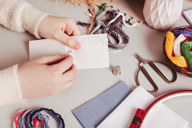 haftowany detal fotka