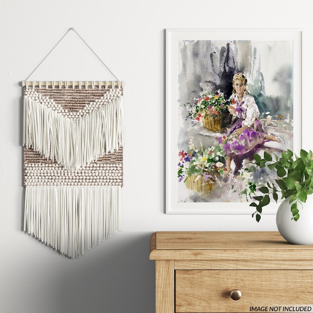 przykłady haftów w ramkach